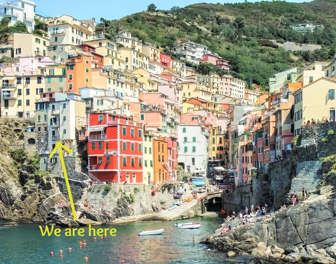 La Scogliera Apartment Stunning Sea View Riomaggiore Esterno foto