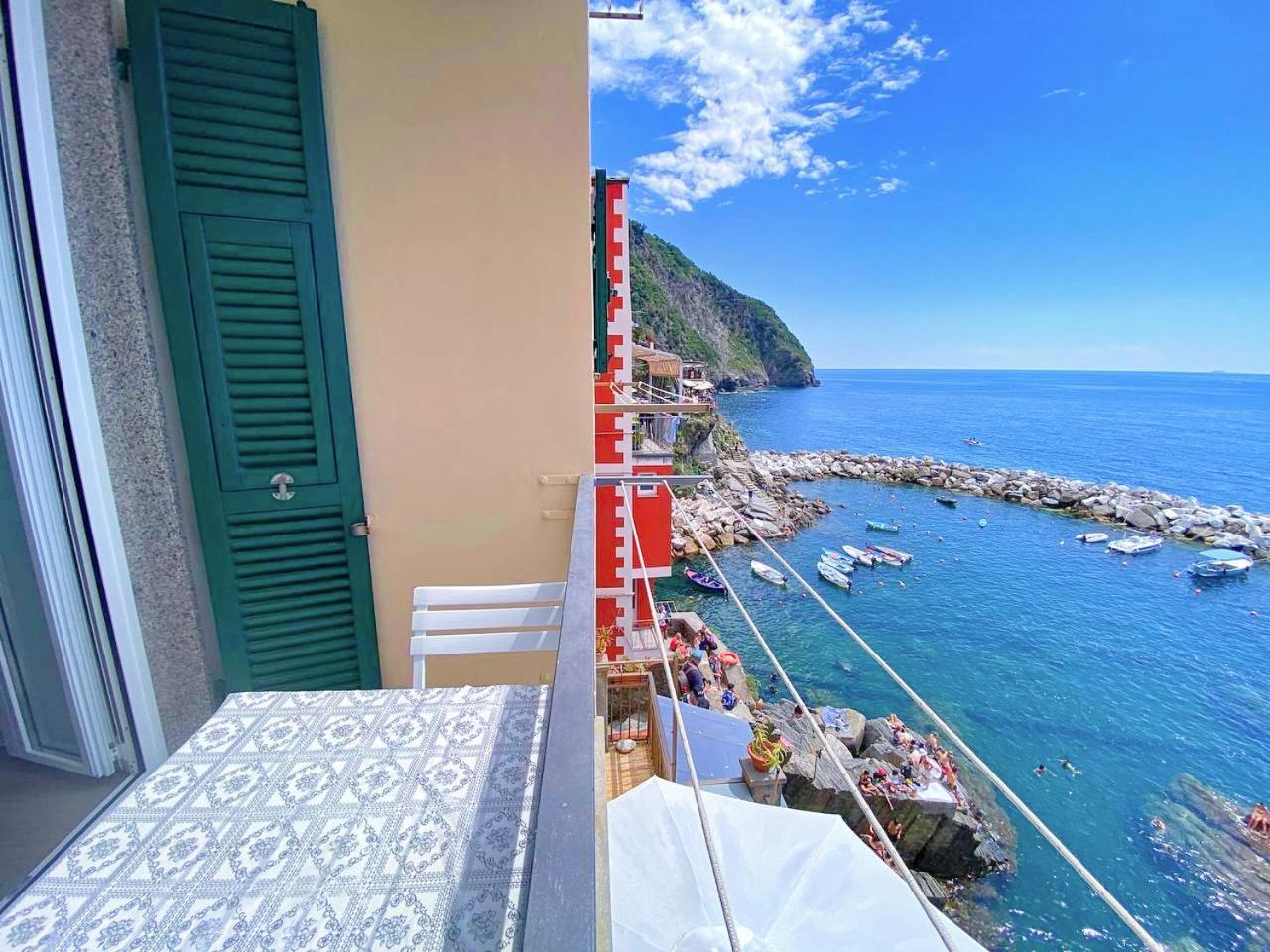 La Scogliera Apartment Stunning Sea View Riomaggiore Esterno foto